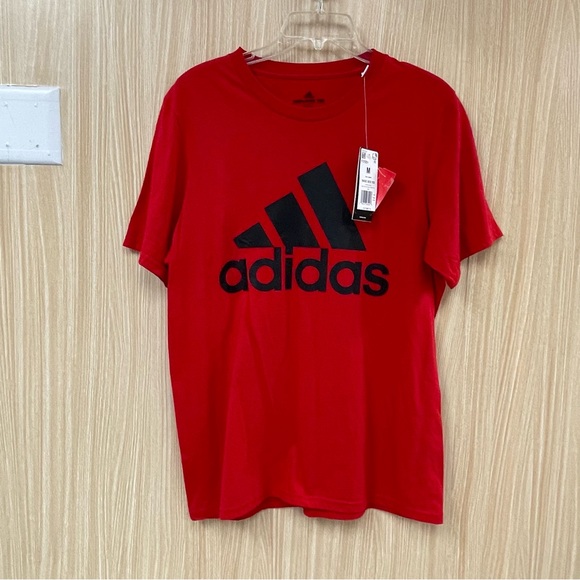 adidas Other - NWT Men’s Adidas Red Logo Shirt Size Medium